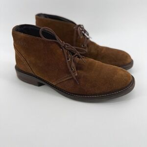 Naot Pilot Mens Brown Desert Suede Chukka Boots Size 42 M9 Lace Up Israel Made